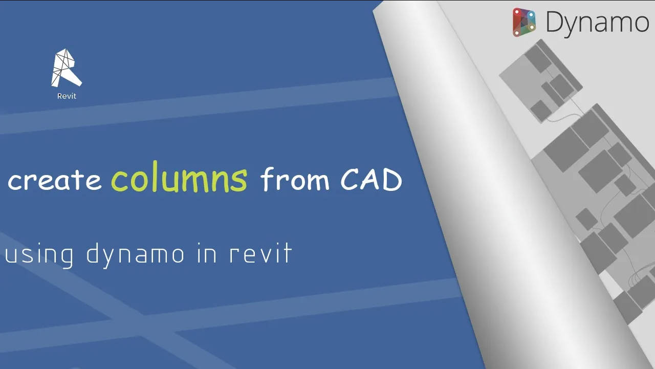 Creating columns from CAD