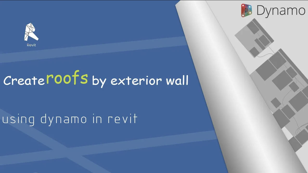 Creating a roof from exterior walls