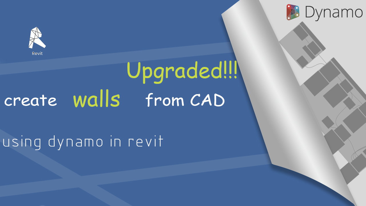 Creating walls from cad(Upgraded!!!)